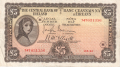 Ireland, Republic Of 5 Pounds, Prefix 74T, 2.3.1944